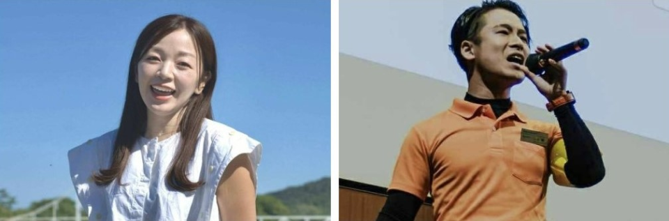 講師の若林美樹氏と山添勢氏の写真画像