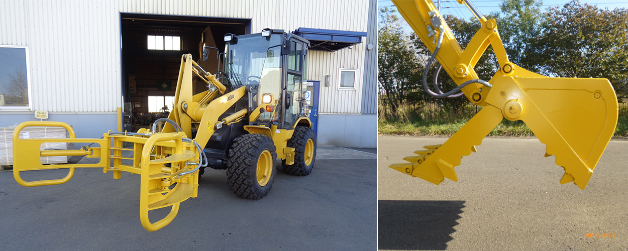 さまざまなアタッチメントを製造